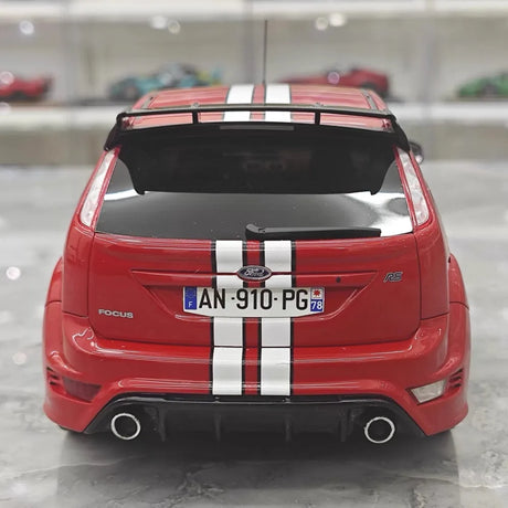 [OTTO] 1:18 Ford 2009 Focus MK2 RS Red Model Car Resin