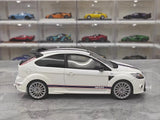 [OTTO] 1:18 Ford 2009 Focus MK2 RS White Model Car Resin
