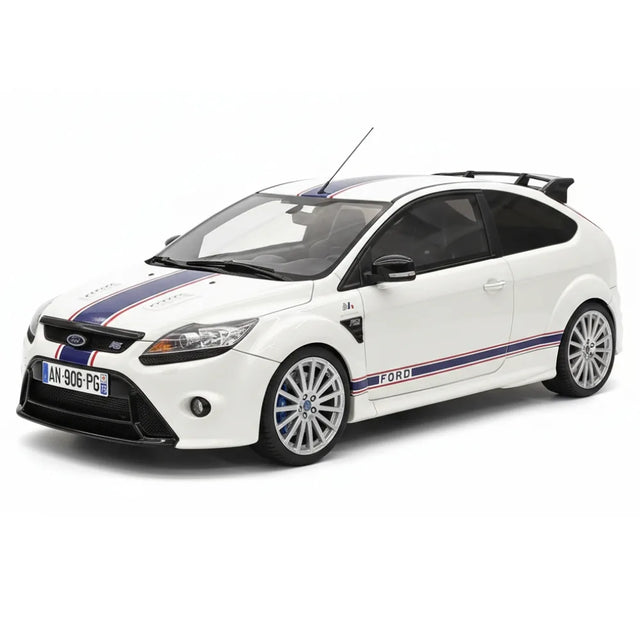 [OTTO] 1:18 Ford 2009 Focus MK2 RS White Model Car Resin