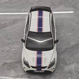 [OTTO] 1:18 Ford 2009 Focus MK2 RS White Model Car Resin