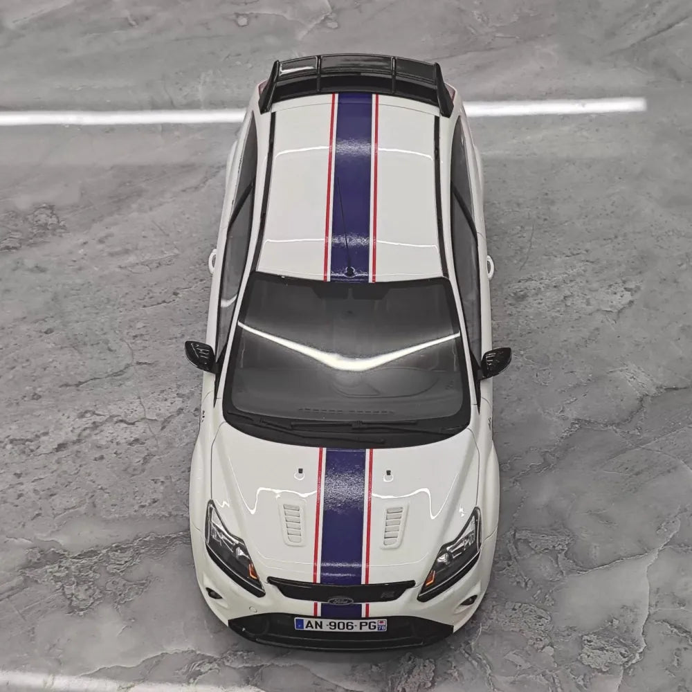[OTTO] 1:18 Ford 2009 Focus MK2 RS White Model Car Resin