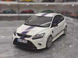 [OTTO] 1:18 Ford 2009 Focus MK2 RS White Model Car Resin