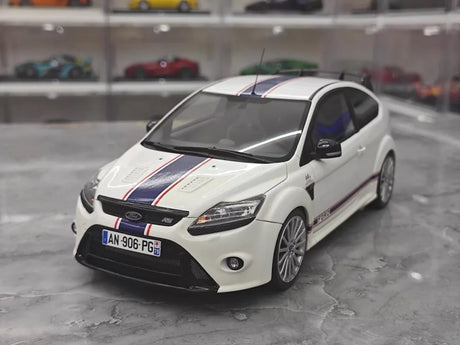 [OTTO] 1:18 Ford 2009 Focus MK2 RS White Model Car Resin