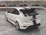 [OTTO] 1:18 Ford 2009 Focus MK2 RS White Model Car Resin