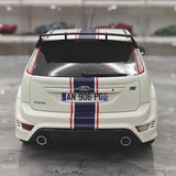 [OTTO] 1:18 Ford 2009 Focus MK2 RS White Model Car Resin