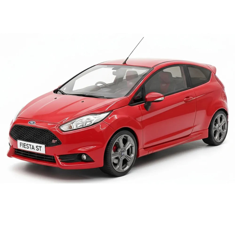 [OTTO] 1:18 Ford 2013 Fiesta MK7 ST Red Model Car Resin