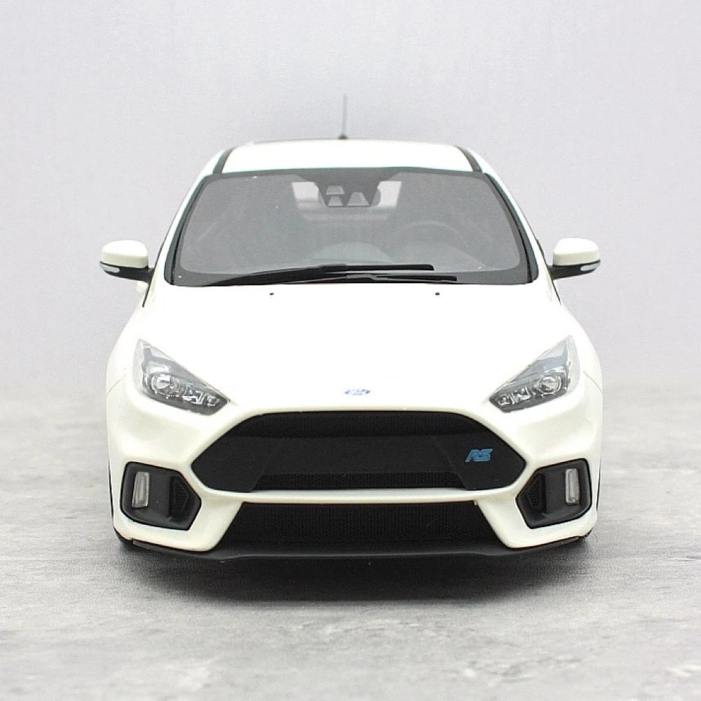 [OTTO] 1:18 Ford 2015 Focus RS White Model Car Resin