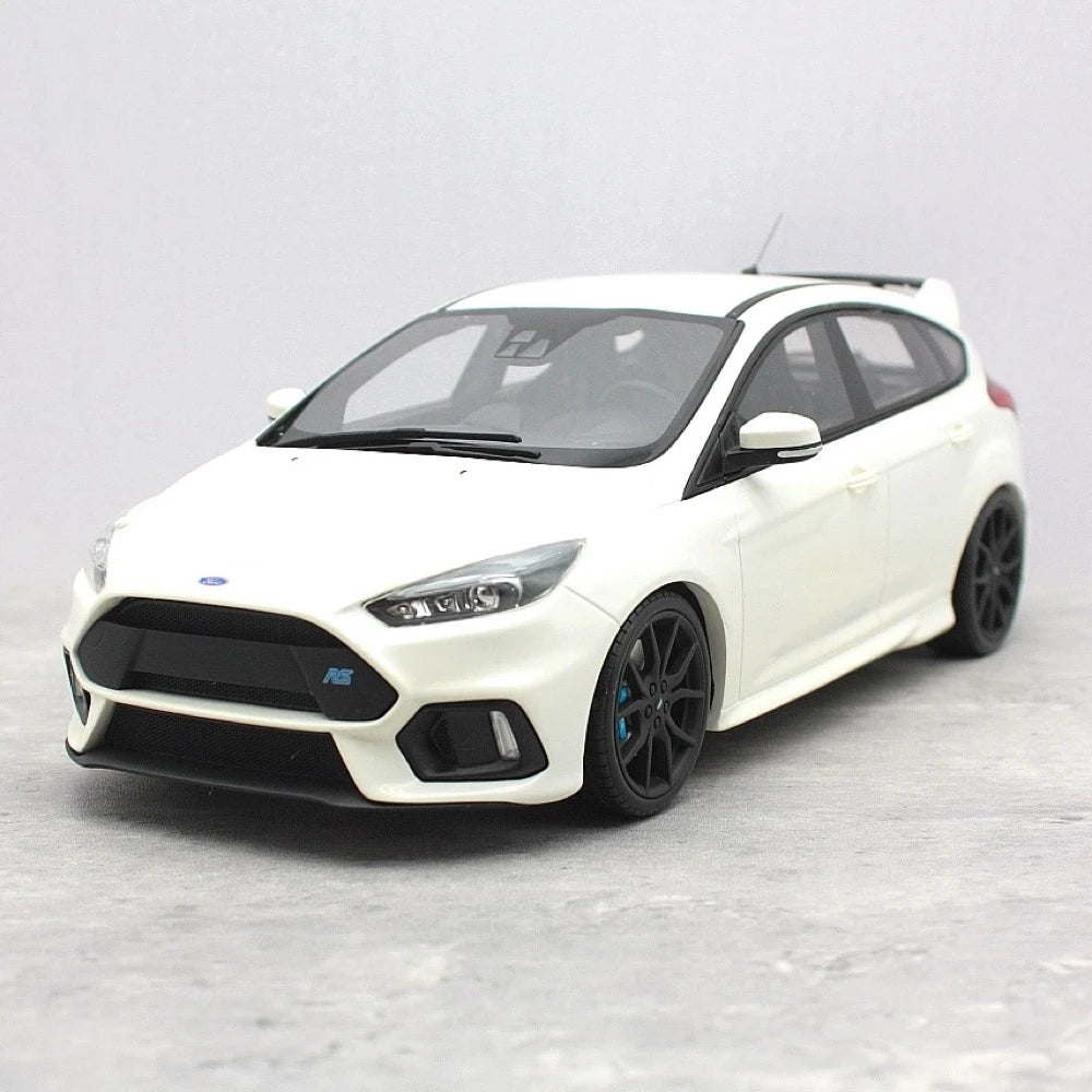 [OTTO] 1:18 Ford 2015 Focus RS White Model Car Resin