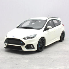 [OTTO] 1:18 Ford 2015 Focus RS White Model Car Resin