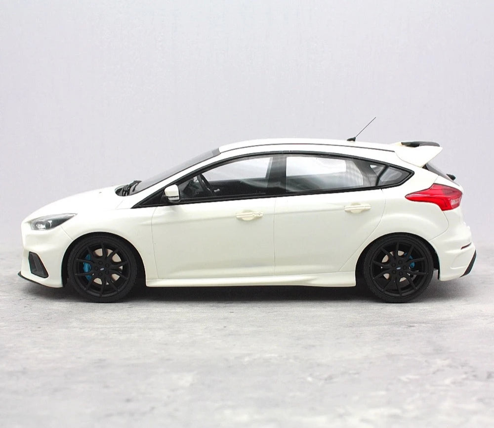 [OTTO] 1:18 Ford 2015 Focus RS White Model Car Resin