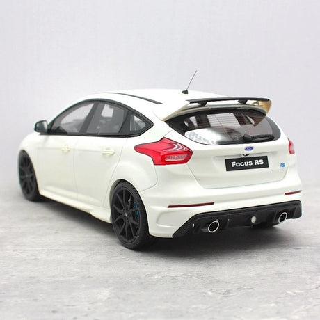 [OTTO] 1:18 Ford 2015 Focus RS White Model Car Resin
