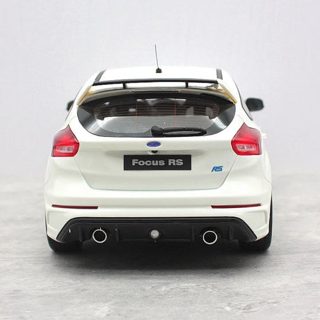 [OTTO] 1:18 Ford 2015 Focus RS White Model Car Resin
