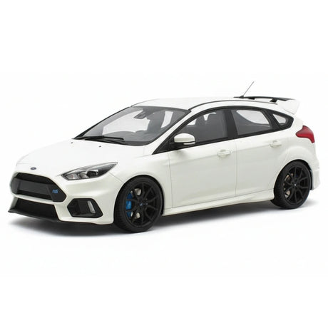[OTTO] 1:18 Ford 2015 Focus RS White Model Car Resin