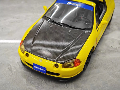 [OTTO] 1:18 Honda 1992 CR-X Del Sol Spoon Sports Model Car Resin