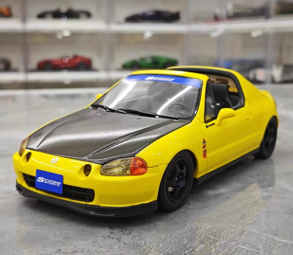 [OTTO] 1:18 Honda 1992 CR-X Del Sol Spoon sportiva modellino di auto resina