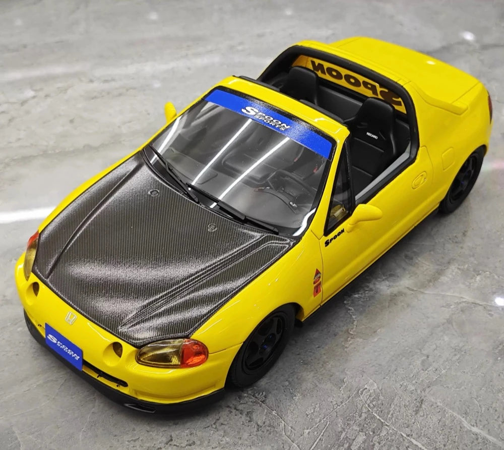 [OTTO] 1:18 Honda 1992 CR-X Del Sol Spoon sportiva modellino di auto resina