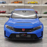 [OTTO] 1:18 Honda 2023 Civic Type R FL5 Blue Model Car Resin