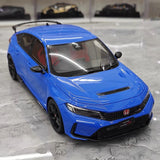 [OTTO] 1:18 Honda 2023 Civic Type R FL5 Blue Model Car Resin
