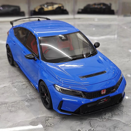 [OTTO] 1:18 Honda 2023 Civic Type R FL5 Blue Model Car Resin