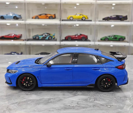 [OTTO] 1:18 Honda 2023 Civic Type R FL5 Blue Model Car Resin