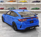 [OTTO] 1:18 Honda 2023 Civic Type R FL5 Blue Model Car Resin