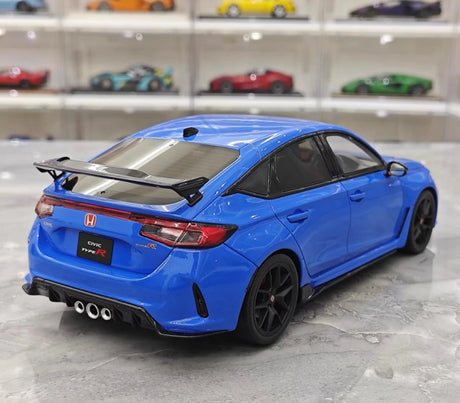 [OTTO] 1:18 Honda 2023 Civic Type R FL5 Blue Model Car Resin