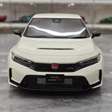 [OTTO] 1:18 Honda 2023 Civic Type R FL5 bianco modellino di auto resina