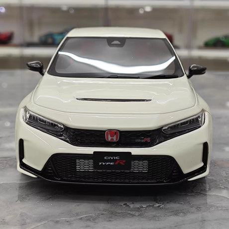 [OTTO] 1:18 Honda 2023 Civic Type R FL5 White Model Car Resin