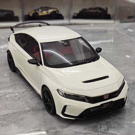 [OTTO] 1:18 Honda 2023 Civic Type R FL5 White Model Car Resin