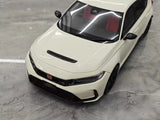 [OTTO] 1:18 Honda 2023 Civic Type R FL5 bianco modellino di auto resina