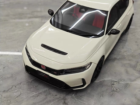 [OTTO] 1:18 Honda 2023 Civic Type R FL5 White Model Car Resin