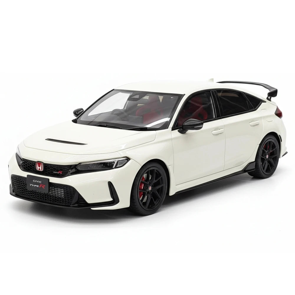 [OTTO] 1:18 Honda 2023 Civic Type R FL5 bianco modellino di auto resina