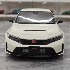 [OTTO] 1:18 Honda 2023 Civic Type R FL5 bianco modellino di auto resina