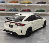 [OTTO] 1:18 Honda 2023 Civic Type R FL5 bianco modellino di auto resina