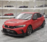 [OTTO] 1:18 Honda 2023 Civic Typ R FL5 röd modellbil resin