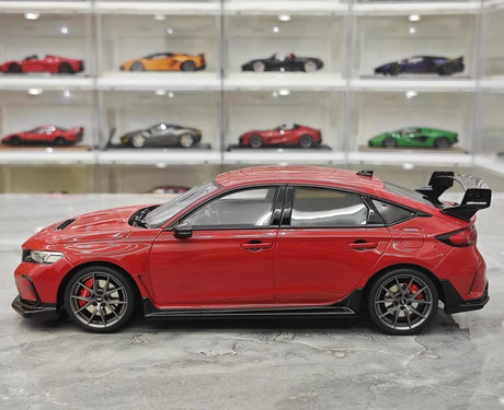 [OTTO] 1:18 Honda 2023 Civic Type R FL5 Red Model Car Resin