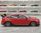 [OTTO] 1:18 Honda 2023 Civic Typ R FL5 röd modellbil resin