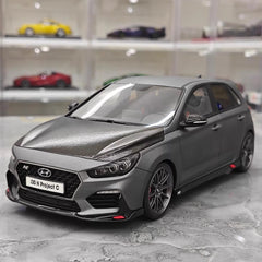 [OTTO] 1:18 Hyundai 2019 i30 N Project C Gray Model Car Resin