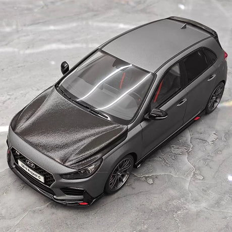 [OTTO] 1:18 Hyundai 2019 i30 N Project C Gray Model Car Resin