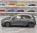 [OTTO] 1:18 Hyundai 2019 i30 N Project C Gray Model Car Resin