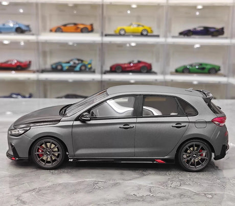 [OTTO] 1:18 Hyundai 2019 i30 N Project C Gray Model Car Resin