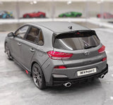 [OTTO] 1:18 Hyundai 2019 i30 N Project C Gray Model Car Resin