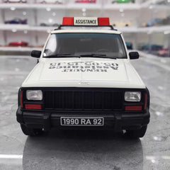 [OTTO] 1:18 Jeep 1990 Cherokee Renault Assistance Model Car Resin