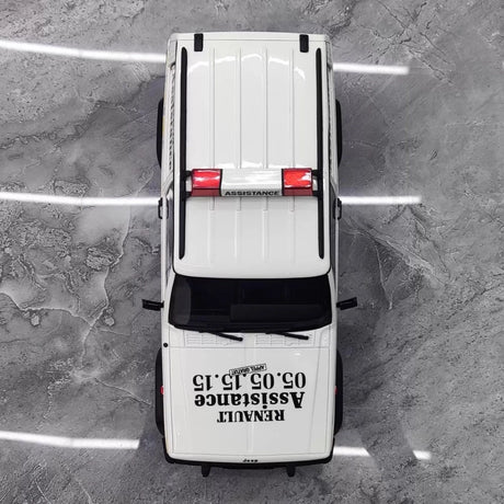 [OTTO] 1:18 Jeep 1990 Cherokee Renault Assistance Model Car Resin