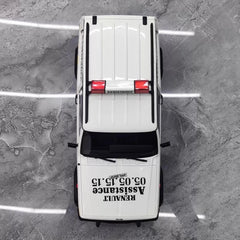 [OTTO] 1:18 Jeep 1990 Cherokee Renault Assistance Model Car Resin