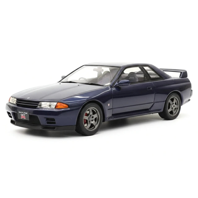 [OTTO] 1:18 Nissan Skyline GT-R R32 Blue Model Car Resin
