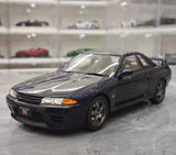 [OTTO] 1:18 Nissan Skyline GT-R R32 Blue Model Car Resin