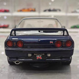 [OTTO] 1:18 Nissan Skyline GT-R R32 Blue Model Car Resin