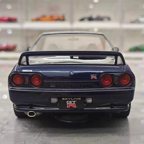[OTTO] 1:18 Nissan Skyline GT-R R32 blauw modelauto Hars