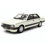 [OTTO] 1:18 Peugeot 1989 505 V6 White Model Car Resin